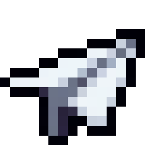 Paper Plane — a Minecraft Item (2D) made with resourcepack.ai