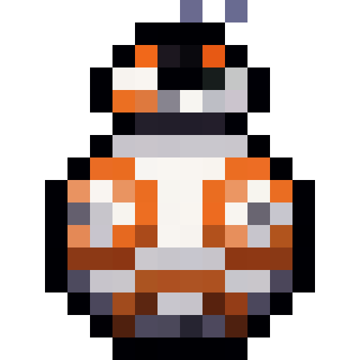 BB-8 Droid — a Minecraft Item (2D) made with resourcepack.ai