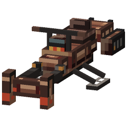 Brown Speeder Bike — a Minecraft Model made with resourcepack.ai