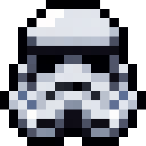 Star Wars Stormtrooper Helmet — a Minecraft Item (2D) made with resourcepack.ai