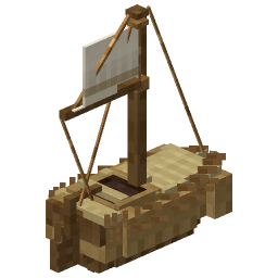 Small Sailing Vessel — a Minecraft Model made with resourcepack.ai