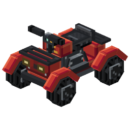 Trail Quad Bike — a Minecraft Model made with resourcepack.ai