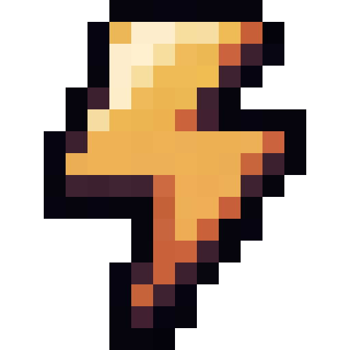Lightning Icon — a Minecraft Icon made with resourcepack.ai