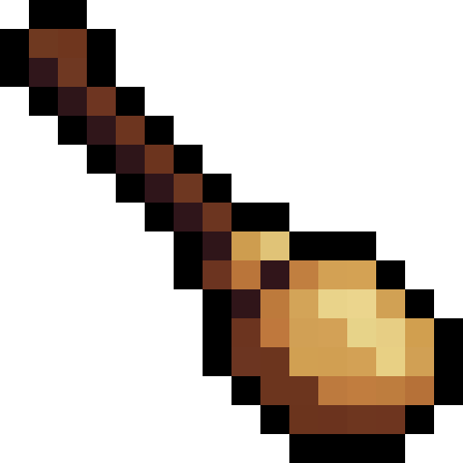 Nimbus 2000 Broomstick — a Minecraft Item (2D) made with resourcepack.ai