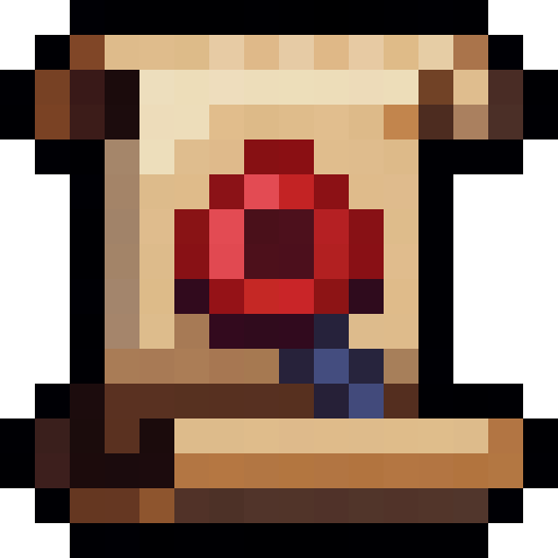 Sealed Scroll — a Minecraft Item (2D) made with resourcepack.ai