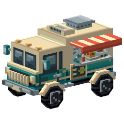 Street Food Truck — a Minecraft Model made with resourcepack.ai
