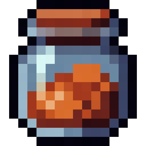 Jam Jar — a Minecraft Item (2D) made with resourcepack.ai