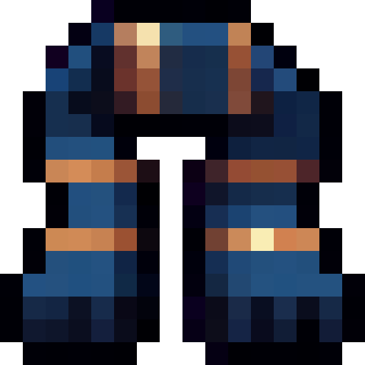 Ravenclaw Scarf — a Minecraft Item (2D) made with resourcepack.ai