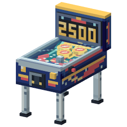 Arcade Pinball — a Minecraft Model made with resourcepack.ai