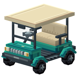 Golf Cart — a Minecraft Model made with resourcepack.ai