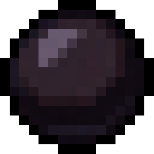 Cannonball — a Minecraft Item (2D) made with resourcepack.ai