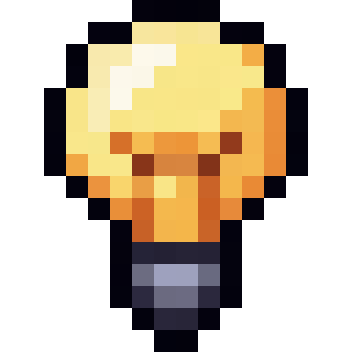 Light Bulb — a Minecraft Icon made with resourcepack.ai