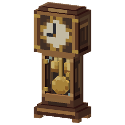 Grandfather Clock — a Minecraft Model made with resourcepack.ai