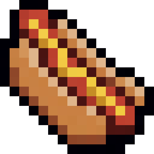Hot Dog — a hot dog Minecraft Item (2D) made with resourcepack.ai