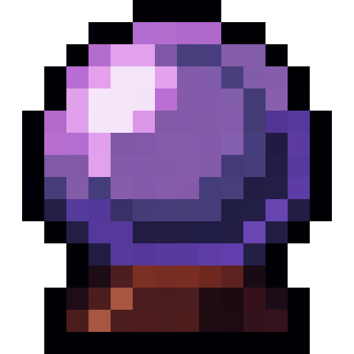 Crystal Ball — a Minecraft Item (2D) made with resourcepack.ai