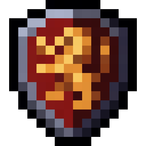 Lion Kite Shield — a Minecraft Item (2D) made with resourcepack.ai
