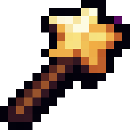 Star Tip Wand — a Minecraft Item (2D) made with resourcepack.ai