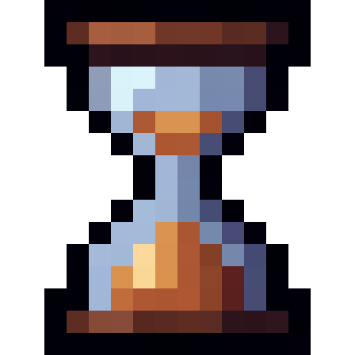 Hourglass Icon — a Minecraft Icon made with resourcepack.ai