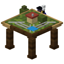 Little Train Set — a Minecraft Model made with resourcepack.ai