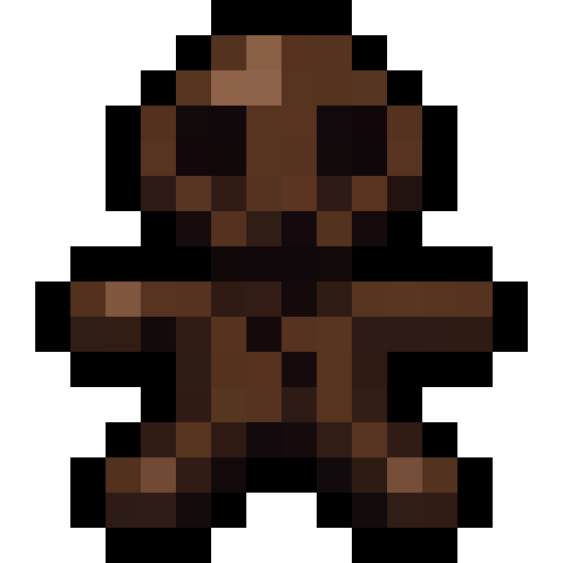 Voodoo Doll — a witch hut Minecraft Item (2D) made with resourcepack.ai
