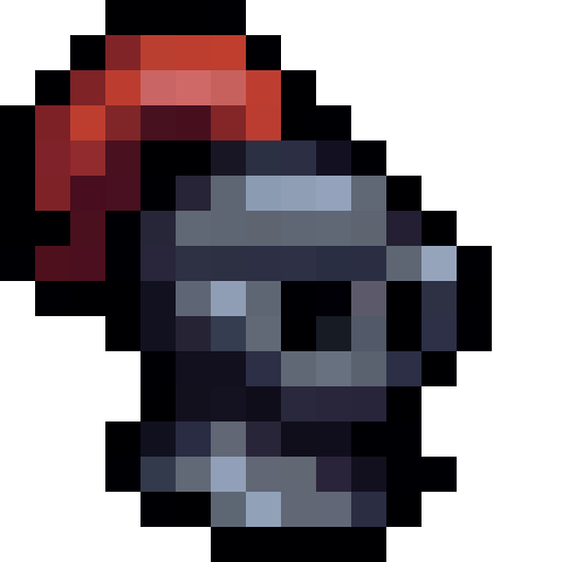 Knight Helmet — a Minecraft Item (2D) made with resourcepack.ai