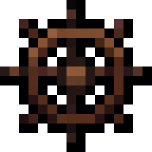 Ship Wheel — a Minecraft Item (2D) made with resourcepack.ai
