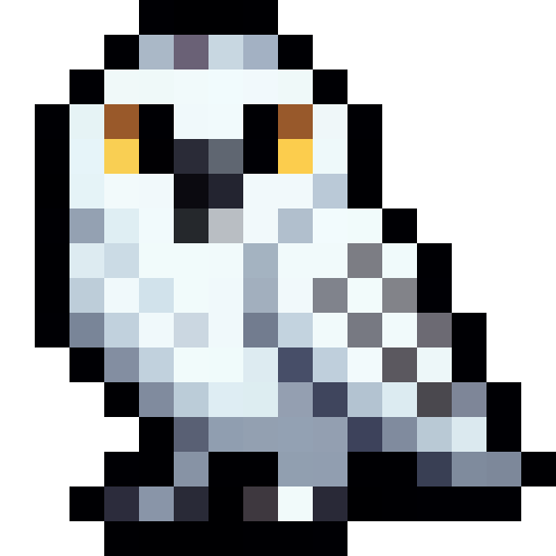 Hedwig Snowy Owl — a Minecraft Item (2D) made with resourcepack.ai