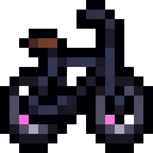 Pixel Bicycle — a Minecraft Item (2D) made with resourcepack.ai