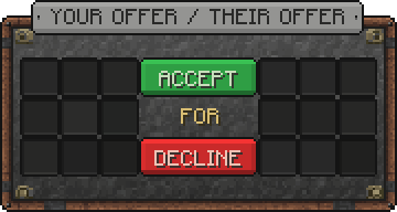 Gray Trade Menu — a Minecraft GUI made with resourcepack.ai