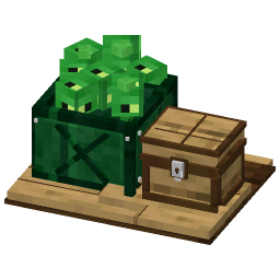Cactus Crate and Chest — a Minecraft Model made with resourcepack.ai