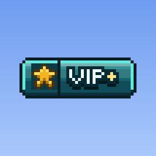 VIP+ Rank Tag (Donor Set) — a donor Minecraft Rank tag made with resourcepack.ai