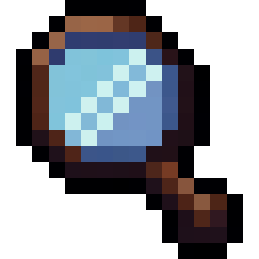 Magic Mirror — a Minecraft Item (2D) made with resourcepack.ai