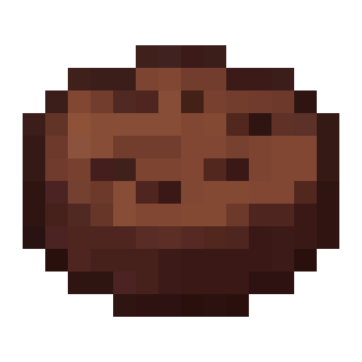 Chocolate Cookie — a Minecraft Item made with resourcepack.ai