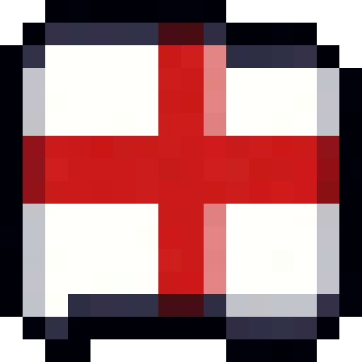 St George Flag — a Minecraft Item (2D) made with resourcepack.ai