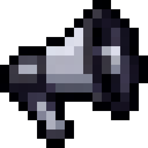 Megaphone — a Minecraft Icon made with resourcepack.ai