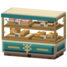 Bakery Display Case — a Minecraft Model made with resourcepack.ai