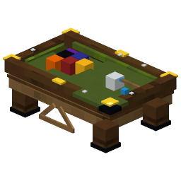 Pool Table — a Minecraft Model made with resourcepack.ai