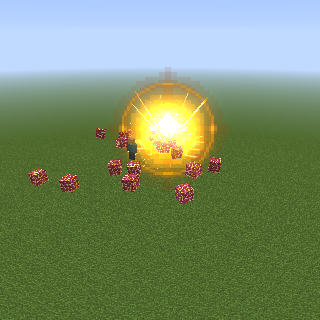 Sun God Flash — a spell Minecraft VFX made with resourcepack.ai