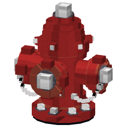 Fire Hydrant — a Minecraft Model made with resourcepack.ai