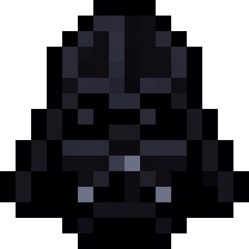 Darth Vader Helmet — a Minecraft Item (2D) made with resourcepack.ai