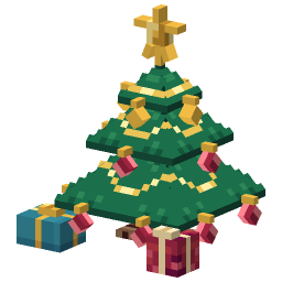 Decorated Christmas Tree — a Minecraft Model made with resourcepack.ai