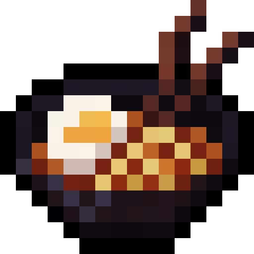 Ramen Bowl With Egg — a Minecraft Item (2D) made with resourcepack.ai