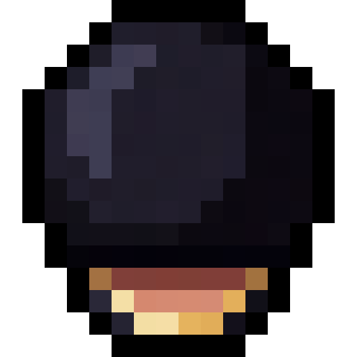 Queen's Guard Bearskin Hat — a british Minecraft Item (2D) made with resourcepack.ai