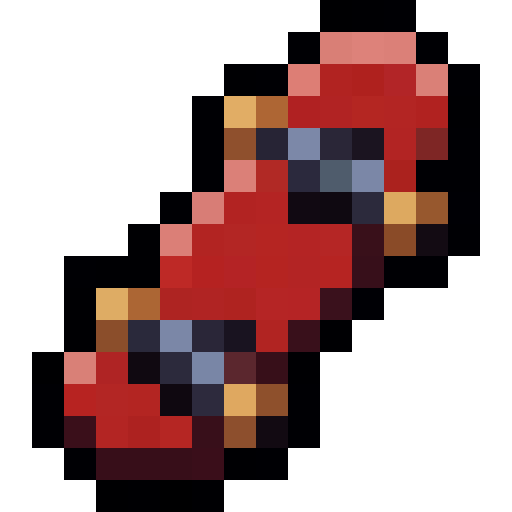 Red Skateboard — a Minecraft Item (2D) made with resourcepack.ai