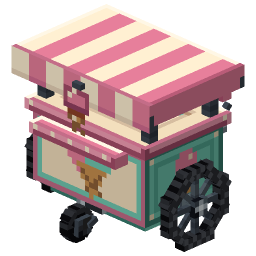 Ice Cream Cart — a Minecraft Model made with resourcepack.ai