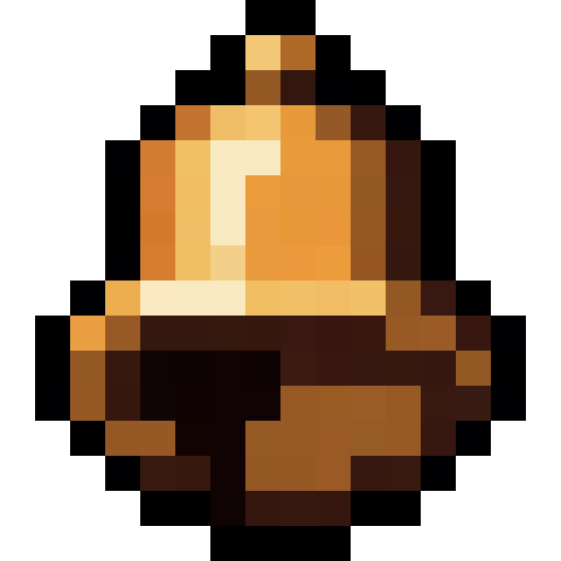 Jingle Bell — a Minecraft Item (2D) made with resourcepack.ai