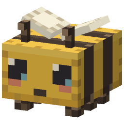 Bee Plushie — a Minecraft Model made with resourcepack.ai