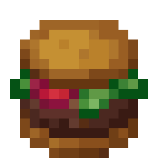 Hamburger — a Minecraft Item made with resourcepack.ai