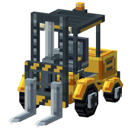 Forklift — a Minecraft Model made with resourcepack.ai