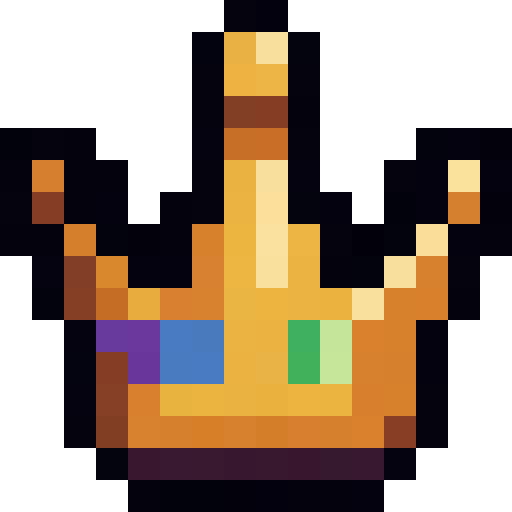 Crown Icon — a Minecraft Icon made with resourcepack.ai